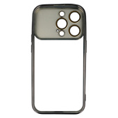 Pokrowiec etui silikonowe Electro Lens Case czarne SAMSUNG Galaxy A70 / 4