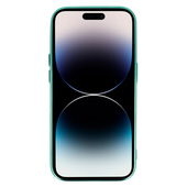 Pokrowiec etui silikonowe Electro Lens Case turkusowe SAMSUNG Galaxy A05 / 3
