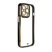 Pokrowiec etui silikonowe Fashion Case czarne do APPLE iPhone 12 Pro