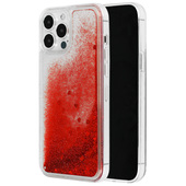 Pokrowiec etui silikonowe Liquid Heart Case czerwone do APPLE iPhone 13 Pro Max
