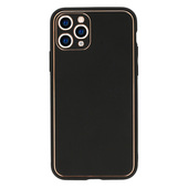 Pokrowiec etui silikonowe Luxury Case czarne do Xiaomi Redmi 10C