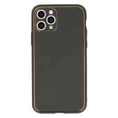 Pokrowiec etui silikonowe Luxury Case szare do APPLE iPhone 13 Pro Max