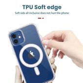 Pokrowiec etui silikonowe MagSilicone przeźroczyste APPLE iPhone 15 Pro Max / 5