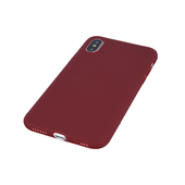 Pokrowiec Nakładka z matowego silikonu Back Case Matt burgundowa SAMSUNG Galaxy A52s 5G / 2