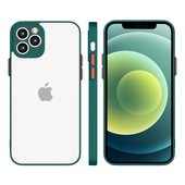 Pokrowiec etui silikonowe Milky Case zielone do APPLE iPhone 12 Pro Max