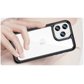 Pokrowiec etui silikonowe pancerne Outer Space Case czarne APPLE iPhone 14 Pro Max / 4