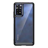 Pokrowiec etui silikonowe pancerne Outer Space Case czarne do Xiaomi Poco X5 Pro 5G