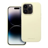 Pokrowiec etui silikonowe Roar Cloud Skin jasnożółte APPLE iPhone 15 Plus / 3