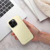 Pokrowiec etui silikonowe Roar Cloud Skin jasnożółte APPLE iPhone 15 Plus / 6