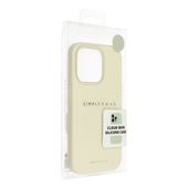 Pokrowiec etui silikonowe Roar Cloud Skin jasnożółte APPLE iPhone 15 Plus / 8