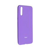 Pokrowiec etui silikonowe Roar Colorful Jelly Case fioletowe do HUAWEI P20