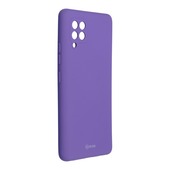 Pokrowiec etui silikonowe Roar Colorful Jelly Case fioletowe do SAMSUNG Galaxy A42 5G