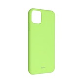 Pokrowiec etui silikonowe Roar Colorful Jelly Case limonkowe do APPLE iPhone 11 Pro Max