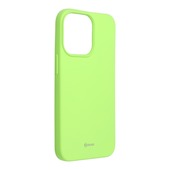 Pokrowiec etui silikonowe Roar Colorful Jelly Case limonkowe do APPLE iPhone 13 Pro