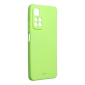Pokrowiec etui silikonowe Roar Colorful Jelly Case limonkowe do Xiaomi Redmi Note 11 Pro