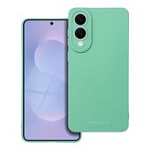 Pokrowiec etui silikonowe Roar Luna Case zielone do SAMSUNG Galaxy S25 Edge