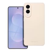 Pokrowiec etui silikonowe Roar Space Case be�owe do SAMSUNG Galaxy S25 Edge