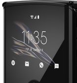 Pokrowiec etui Silikonowe Tech-protect Icon czarne MOTOROLA Razr 2022 / 5