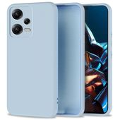 Pokrowiec etui Silikonowe Tech-protect Icon Xiaomi / Poco X5 5g Sky niebieskie do Xiaomi Redmi Note 12 5G