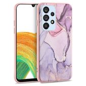 Pokrowiec etui Silikonowe Tech-protect Marble 2 colorful do SAMSUNG Galaxy A33 5G