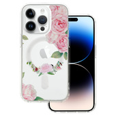 Pokrowiec etui silikonowe Tel Protect Flower wz�r 1 do APPLE iPhone 14