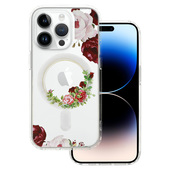 Pokrowiec etui silikonowe Tel Protect Flower wz�r 2 do APPLE iPhone 13