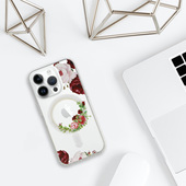 Pokrowiec etui silikonowe Tel Protect Flower wzór 2 APPLE iPhone 15 Pro Max / 6