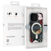 Pokrowiec etui silikonowe Tel Protect Flower wzór 2 APPLE iPhone 15 Pro Max / 7