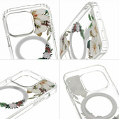 Pokrowiec etui silikonowe Tel Protect Flower wzór 3 APPLE iPhone 15 Pro Max / 5