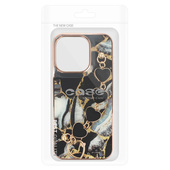 Pokrowiec etui silikonowe Trend Case wzór 1 czarne SAMSUNG Galaxy A20e / 6