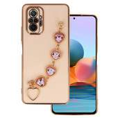 Pokrowiec etui silikonowe Trend Case wz�r 2 jasnor�owe do Xiaomi Redmi Note 10 Pro Max
