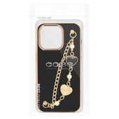 Pokrowiec etui silikonowe Trend Case wzór 3 czarne APPLE iPhone 14 / 5