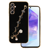 etui ze wzorem etui silikonowe Trend Case wz�r 3 czarne do SAMSUNG Galaxy A55 5G