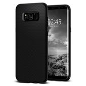 Pokrowiec etui Spigen Liquid AIR Armor Czarne do SAMSUNG Galaxy S8