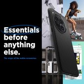 Pokrowiec etui Spigen Liquid AIR Armor czarne OnePlus 12 / 12