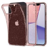 Pokrowiec etui Spigen Liquid Glitter rose do APPLE iPhone 13