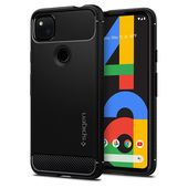 etui pancerne etui Spigen Rugged Armor czarne do Google Pixel 4a