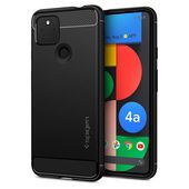 etui pancerne etui Spigen Rugged Armor czarne do Google Pixel 4a 5G