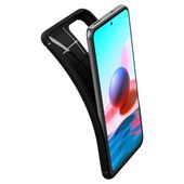 Pokrowiec etui Spigen Rugged Armor czarne Xiaomi Redmi Note 10S / 8