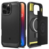 Pokrowiec etui Spigen Rugged Armor Mag Magsafe czarne do APPLE iPhone 16 Pro Max