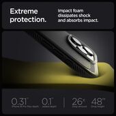 Pokrowiec etui Spigen Rugged Armor Mag Magsafe czarne APPLE iPhone 16 Pro Max / 11