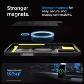 Pokrowiec etui Spigen Rugged Armor Mag Magsafe czarne APPLE iPhone 16 Pro Max / 12
