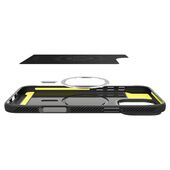 Pokrowiec etui Spigen Rugged Armor Mag Magsafe czarne APPLE iPhone 16 Pro Max / 6