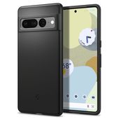 Pokrowiec etui Spigen Thin Fit czarne do Google Pixel 7 Pro