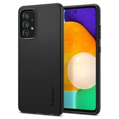Pokrowiec etui Spigen Thin Fit czarny SAMSUNG Galaxy A52s 5G