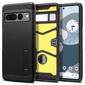 Pokrowiec etui Spigen Tough Armor czarne do Google Pixel 7 Pro