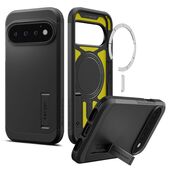 pokrowiec etui Spigen Tough Armor Mag Magsafe czarne do Google Pixel 11 Pro