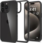 Pokrowiec etui Spigen Ultra Hybrid czarne do APPLE iPhone 15 Pro Max