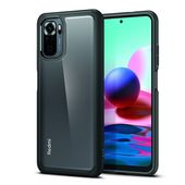 Pokrowiec etui Spigen Ultra Hybrid czarne do Xiaomi Redmi Note 10