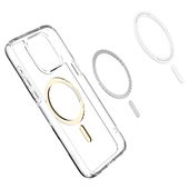 Pokrowiec etui Spigen Ultra Hybrid Mag Magsafe złote APPLE iPhone 15 Pro / 7